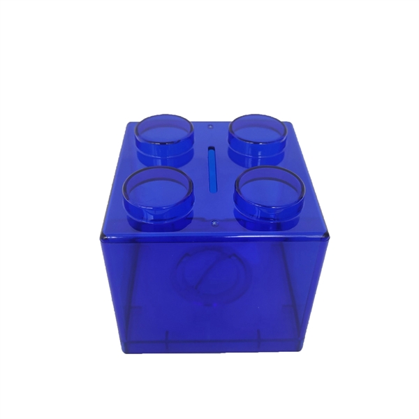Clear Plastic Coin Banks - Clear Plastic Coin Banks - Image 2 of 5