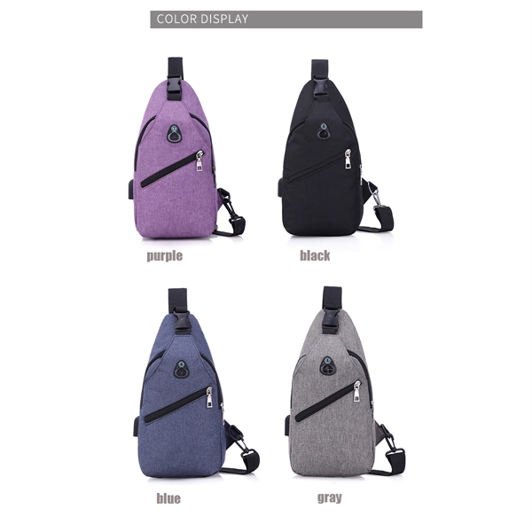 Sling Bag Men Shoulder Backpack Crossbody - Sling Bag Men Shoulder Backpack Crossbody - Image 2 of 2