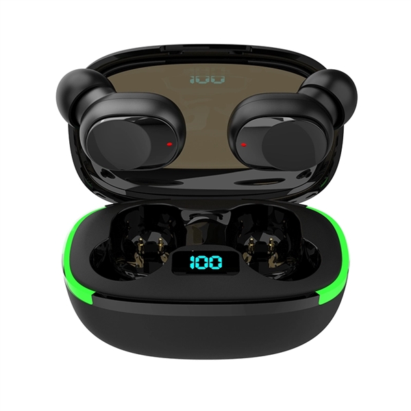 Bluetooth Earbuds with Wireless Charging Case - Bluetooth Earbuds with Wireless Charging Case - Image 1 of 4