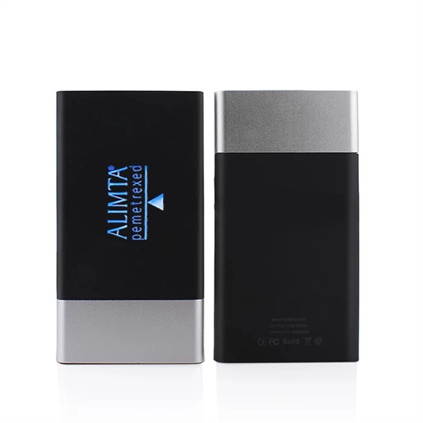 Light Up 4,000 Mah Portable UL Listed Charger Power Bank - Light Up 4,000 Mah Portable UL Listed Charger Power Bank - Image 3 of 4