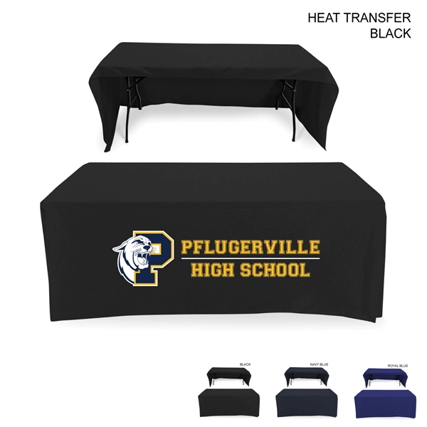Polycotton Twill Table Throw for 6' Table, Drape style