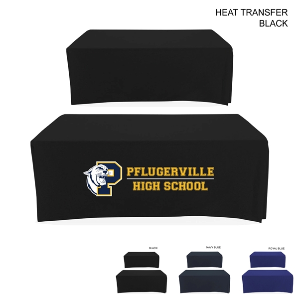 Polycotton Twill Table Throw for 6' Table, Drape style
