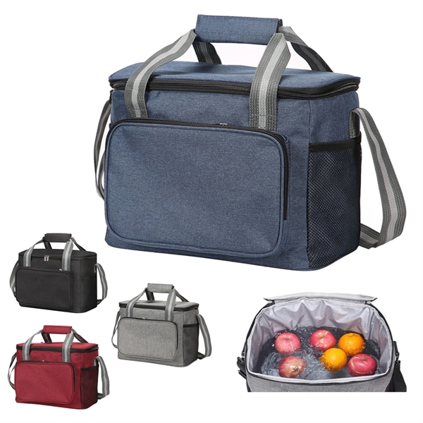 Insulated Lunch Bag Soft Cooler Tote - Insulated Lunch Bag Soft Cooler Tote - Image 1 of 7