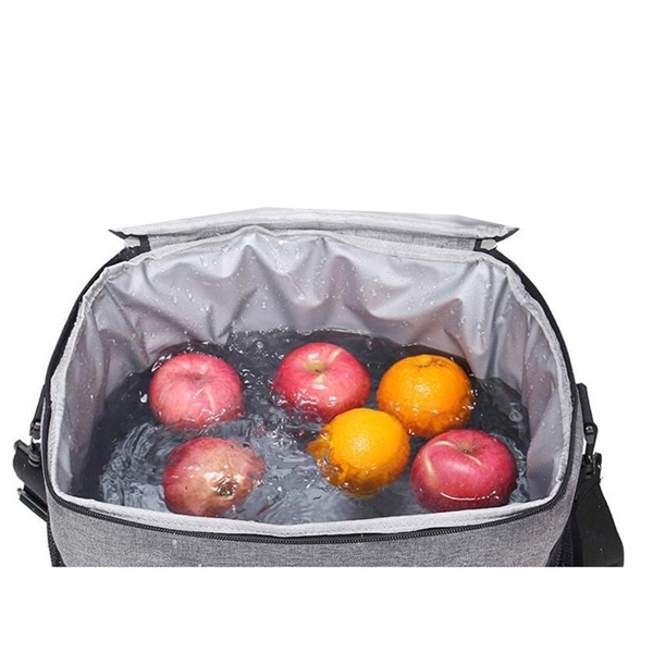 Insulated Lunch Bag Soft Cooler Tote - Insulated Lunch Bag Soft Cooler Tote - Image 3 of 7