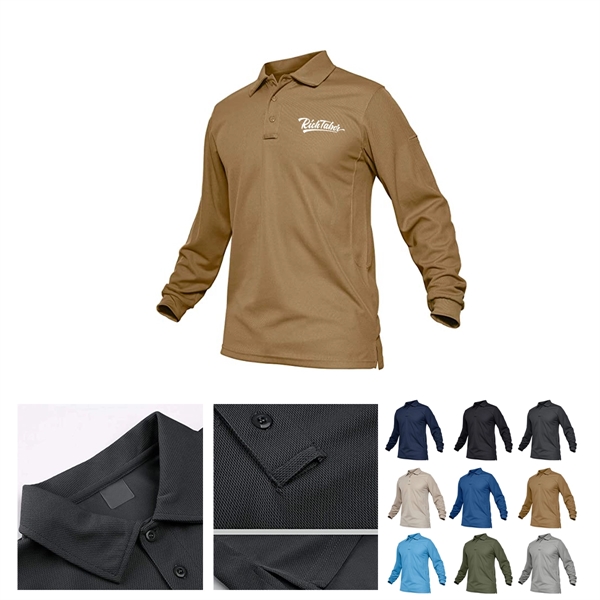 Polo Long Sleeve T-shirt - Polo Long Sleeve T-shirt - Image 0 of 6