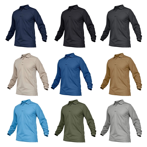 Polo Long Sleeve T-shirt - Polo Long Sleeve T-shirt - Image 1 of 6