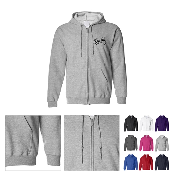 Full Zip Hooded Sweatshirt - Full Zip Hooded Sweatshirt - Image 0 of 9