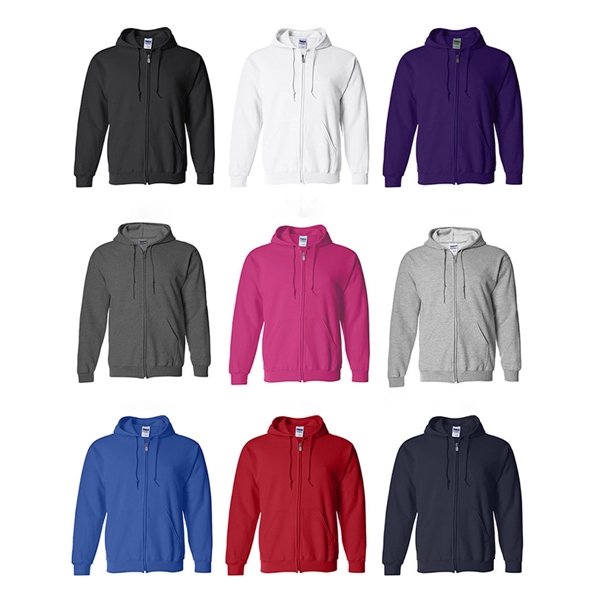 Full Zip Hooded Sweatshirt - Full Zip Hooded Sweatshirt - Image 1 of 9