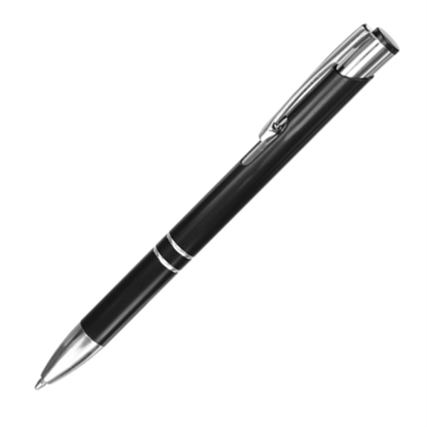 Sleek Metal Finish Aluminum Ballpoint Pens - Sleek Metal Finish Aluminum Ballpoint Pens - Image 4 of 4