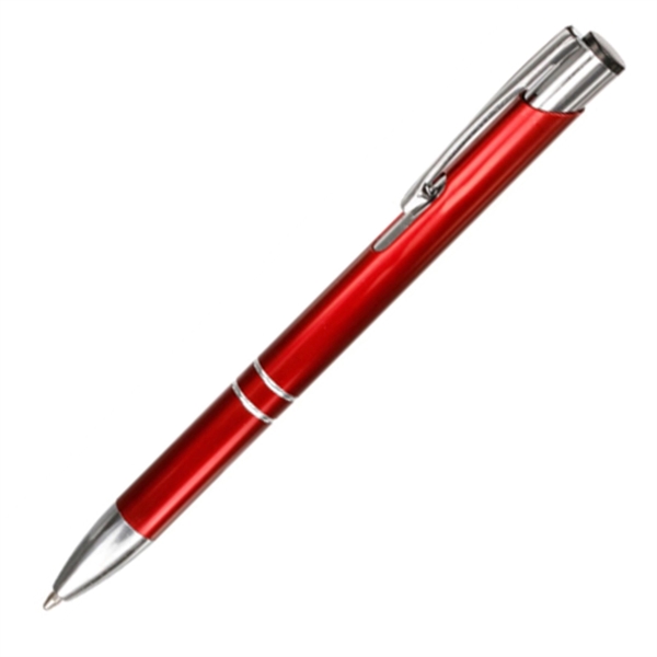 Sleek Metal Finish Aluminum Ballpoint Pens - Sleek Metal Finish Aluminum Ballpoint Pens - Image 2 of 4