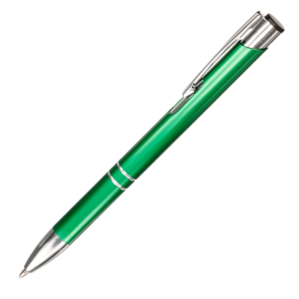 Sleek Metal Finish Aluminum Ballpoint Pens - Sleek Metal Finish Aluminum Ballpoint Pens - Image 3 of 4