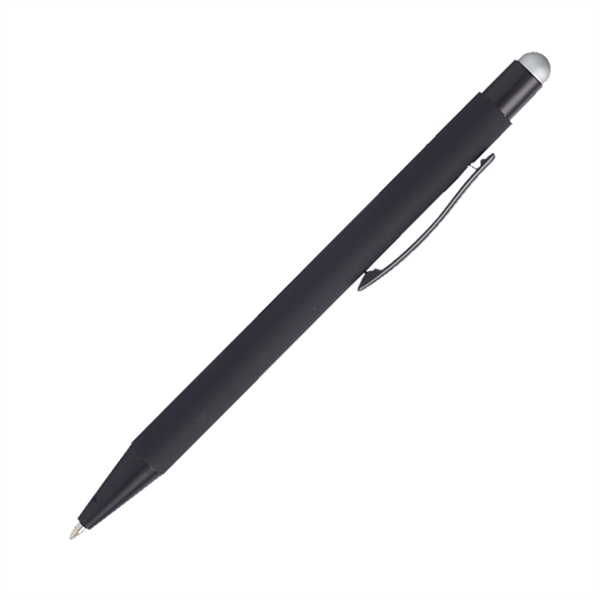 Metal Color Pop Rubberized Stylus Pens - Metal Color Pop Rubberized Stylus Pens - Image 1 of 6
