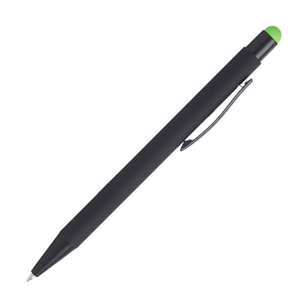 Metal Color Pop Rubberized Stylus Pens - Metal Color Pop Rubberized Stylus Pens - Image 2 of 6