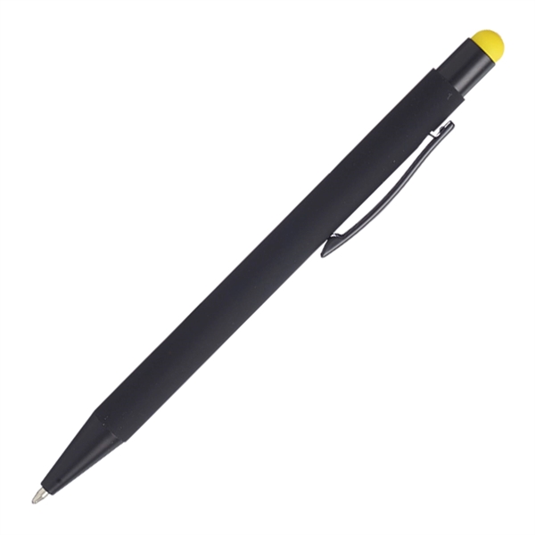Metal Color Pop Rubberized Stylus Pens - Metal Color Pop Rubberized Stylus Pens - Image 5 of 6