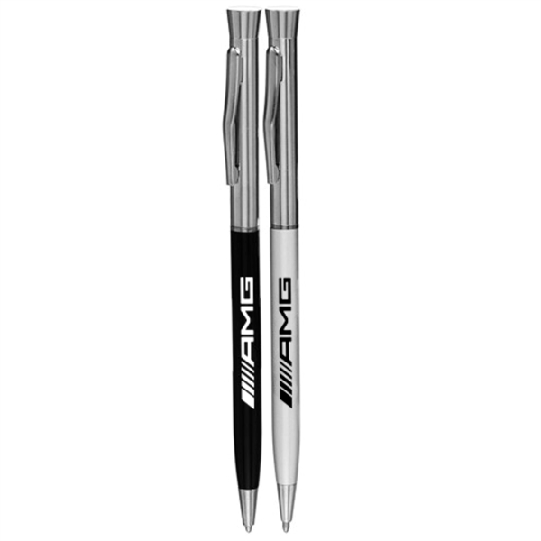 Executive Dual Tone Sleek Metal Pen - Executive Dual Tone Sleek Metal Pen - Image 0 of 2