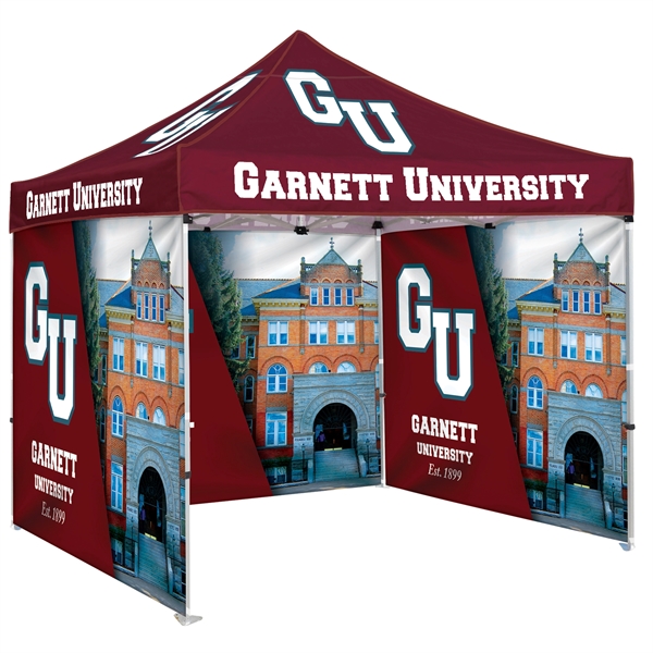 10' Heavy Duty Tent with Three Full Double Sided Walls - 10' Heavy Duty Tent with Three Full Double Sided Walls - Image 0 of 18