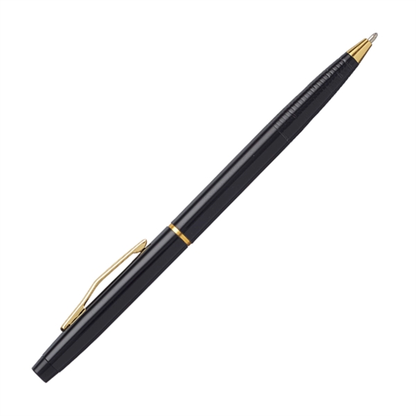 Executive Metal Slim Gold Trim Pen - Executive Metal Slim Gold Trim Pen - Image 3 of 4