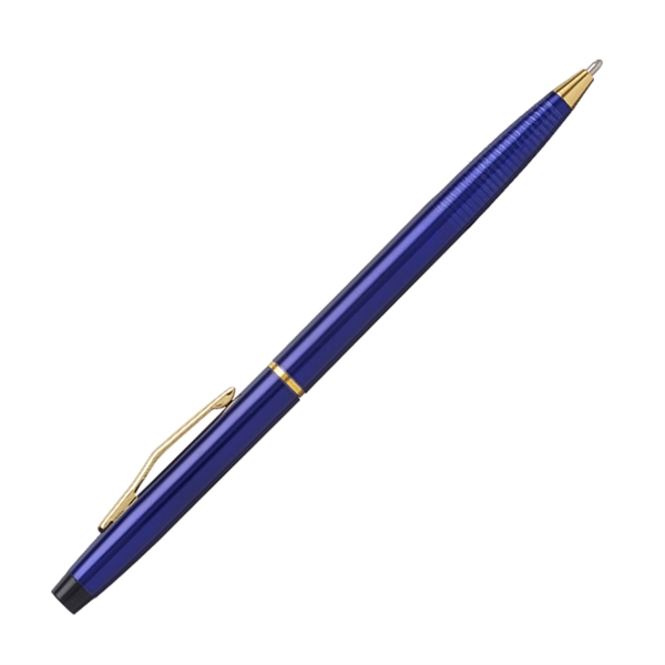 Executive Metal Slim Gold Trim Pen - Executive Metal Slim Gold Trim Pen - Image 4 of 4