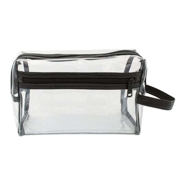 Clear Toiletries Travel Kit Bag - Clear Toiletries Travel Kit Bag - Image 1 of 1