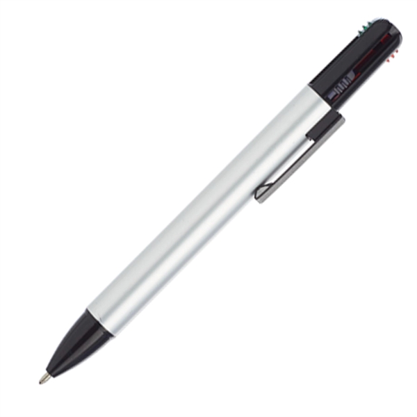 4-In-1 Ink Metal Click Action Pen - 4-In-1 Ink Metal Click Action Pen - Image 1 of 3