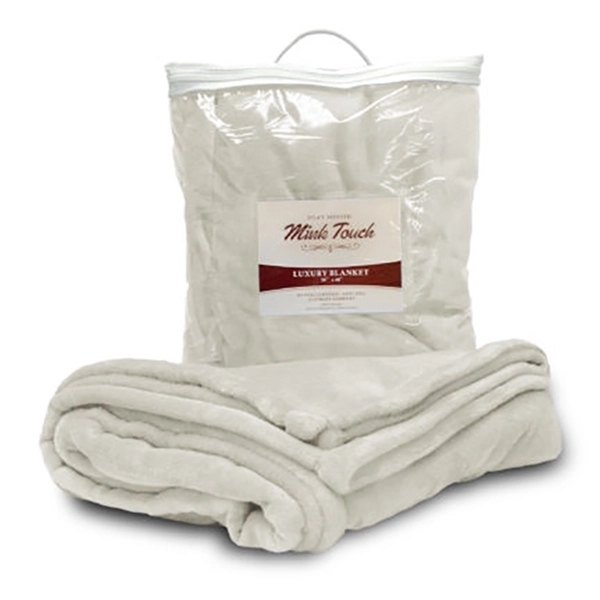 MINK TOUCH LUXURY BLANKET (50 x 60) - MINK TOUCH LUXURY BLANKET (50 x 60) - Image 0 of 8