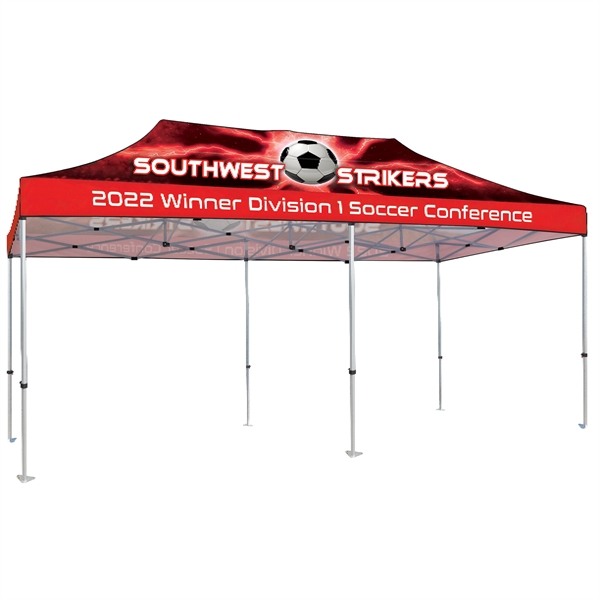 10' x 20' Heavy Duty Canopy Tent - 10' x 20' Heavy Duty Canopy Tent - Image 0 of 16