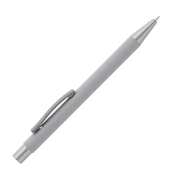 Metal Sleek Rubber Coated Pen - Metal Sleek Rubber Coated Pen - Image 1 of 4