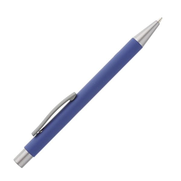 Metal Sleek Rubber Coated Pen - Metal Sleek Rubber Coated Pen - Image 3 of 4