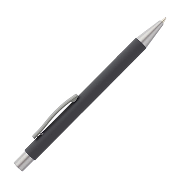 Metal Sleek Rubber Coated Pen - Metal Sleek Rubber Coated Pen - Image 4 of 4
