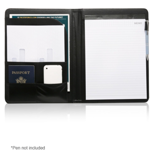 Executive Brown Leatherette Portfolios - Executive Brown Leatherette Portfolios - Image 2 of 2