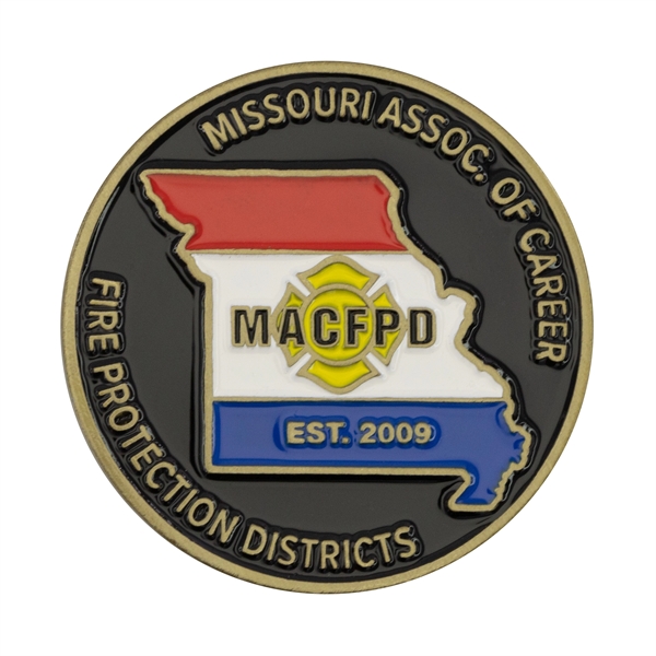 Custom Custom Challenge Coin - Die Struck Economy Enamel