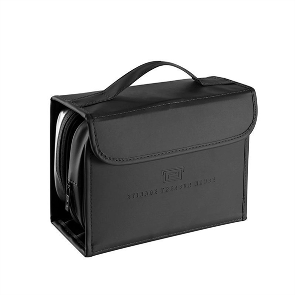 Large Toiletry Bag with Hanging Hook - Large Toiletry Bag with Hanging Hook - Image 4 of 7