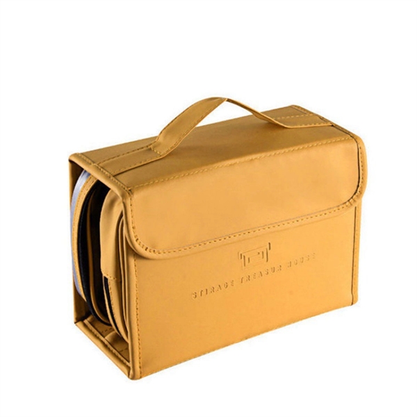 Large Toiletry Bag with Hanging Hook - Large Toiletry Bag with Hanging Hook - Image 7 of 7