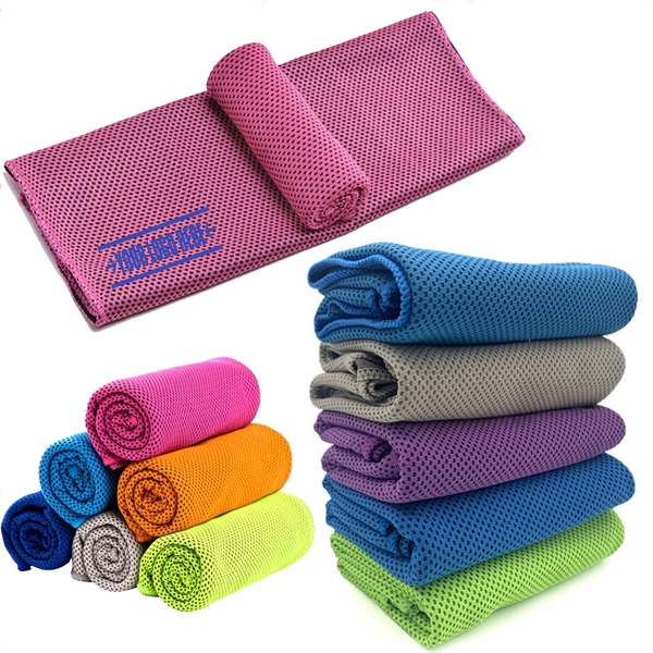Sports Sweat-Absorbent Ice Silk Towel - Sports Sweat-Absorbent Ice Silk Towel - Image 0 of 2