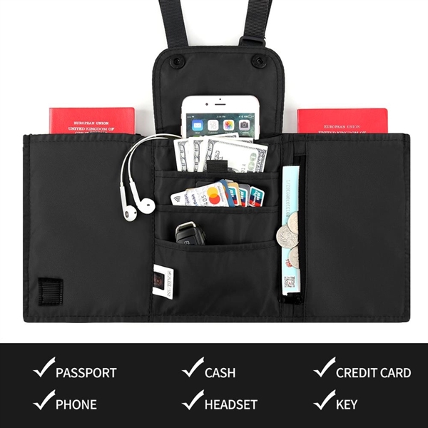 Travel Neck Pouch Bag - Travel Neck Pouch Bag - Image 1 of 6