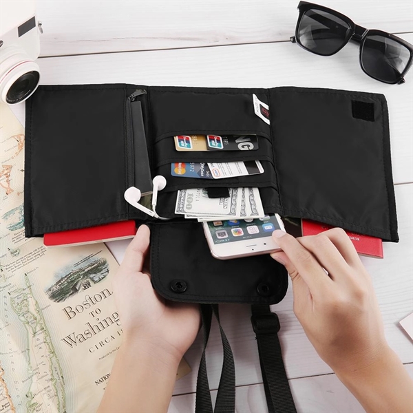 Travel Neck Pouch Bag - Travel Neck Pouch Bag - Image 2 of 6