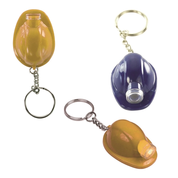 Safety Helmet Flashlight Keychain - Safety Helmet Flashlight Keychain - Image 2 of 5