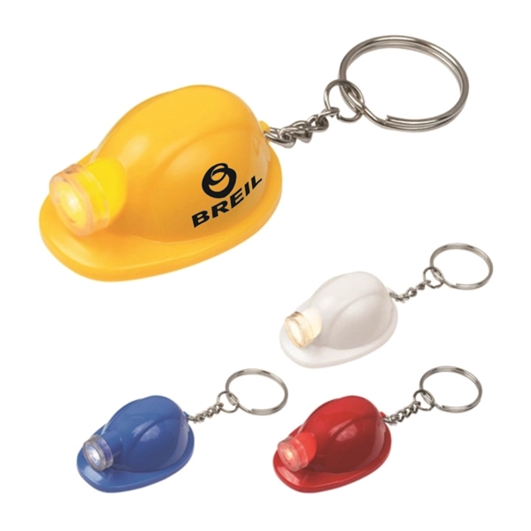 Safety Helmet Flashlight Keychain - Safety Helmet Flashlight Keychain - Image 5 of 5