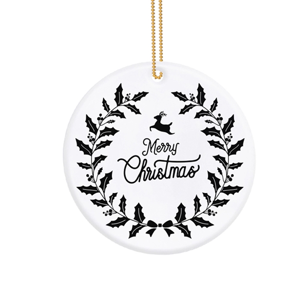 Decorative Ceramic Ornament For Christmas - Decorative Ceramic Ornament For Christmas - Image 3 of 5