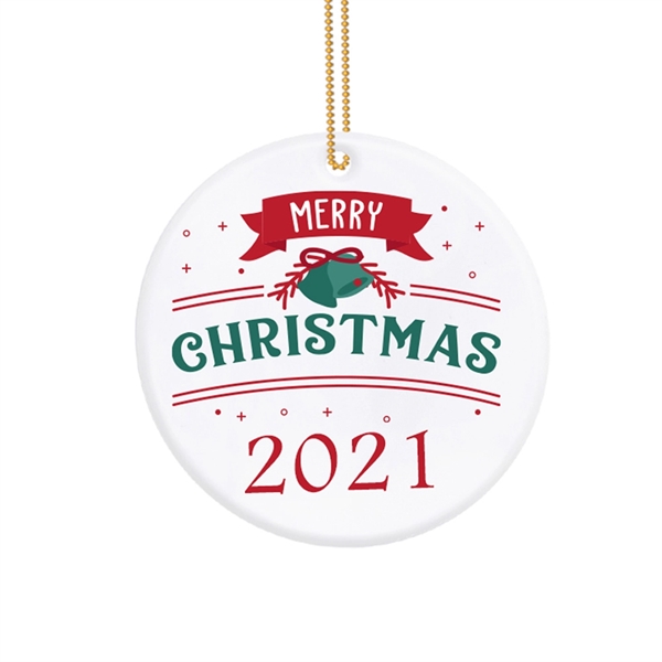 Decorative Ceramic Ornament For Christmas - Decorative Ceramic Ornament For Christmas - Image 4 of 5
