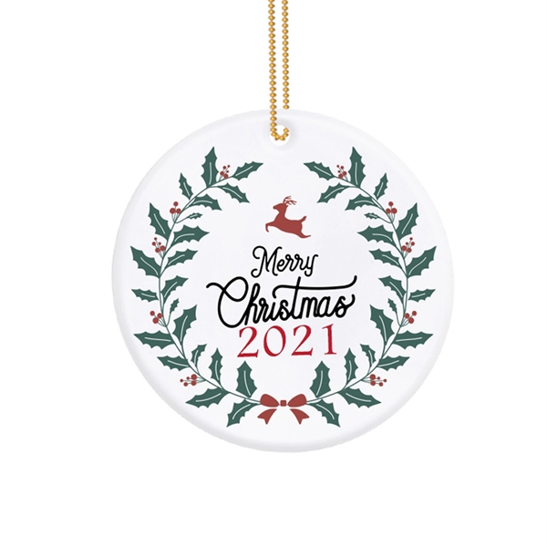 Decorative Ceramic Ornament For Christmas - Decorative Ceramic Ornament For Christmas - Image 5 of 5