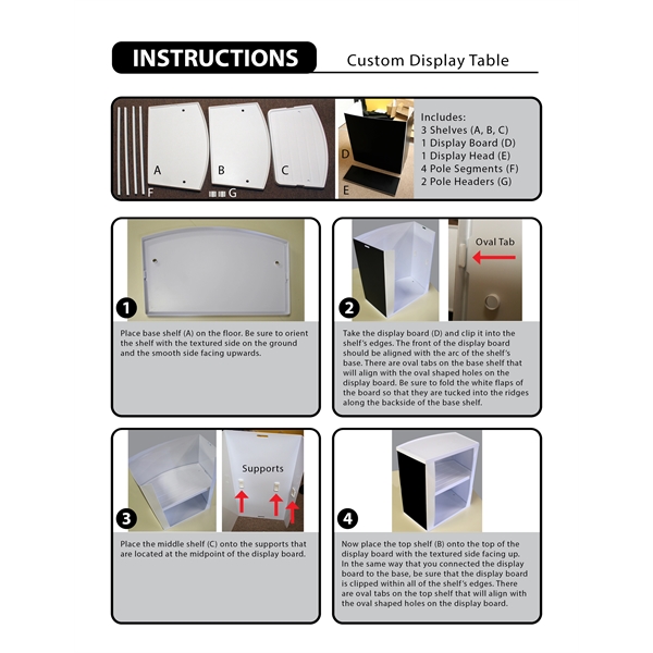 Custom Display Table - Custom Display Table - Image 3 of 4