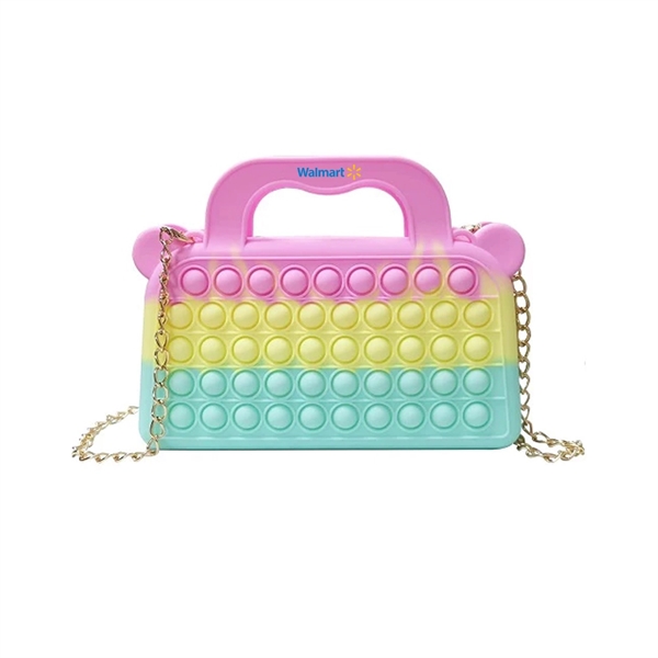 Pop-It Purse w/ Decorated Handles - Pop-It Purse w/ Decorated Handles - Image 3 of 7