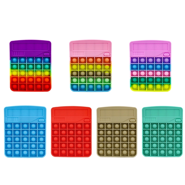 Pop It Fidget Toy - Calculator Shape - Pop It Fidget Toy - Calculator Shape - Image 3 of 5