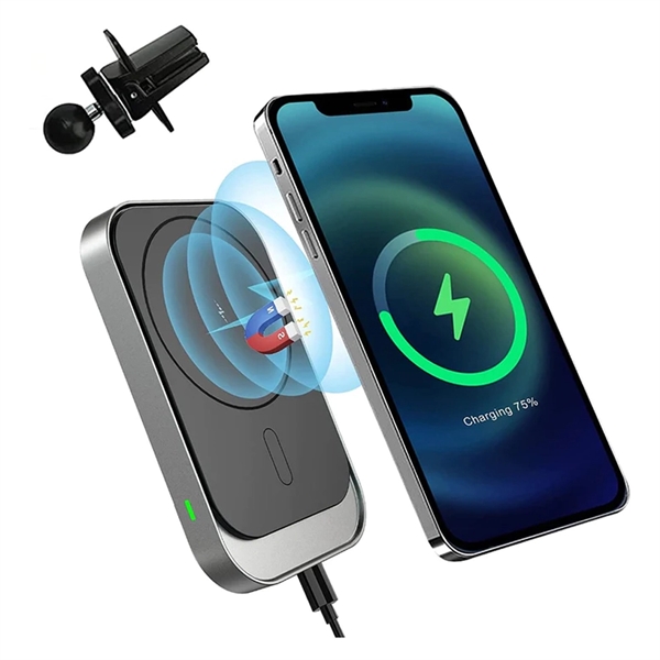 Chapman Magnetic Wireless Phone Charger - Chapman Magnetic Wireless Phone Charger - Image 6 of 8