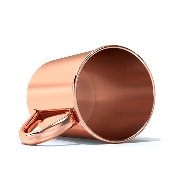 Moscow Mule Copper Mugs with Riveted Handles - Moscow Mule Copper Mugs with Riveted Handles - Image 2 of 3