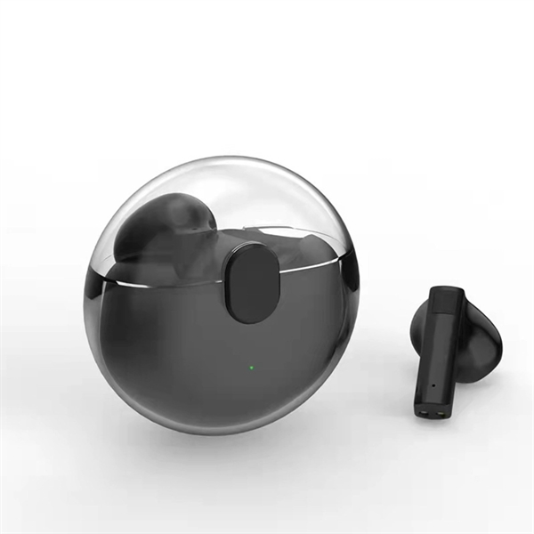 Transparent Earphones Space Capsule Bluetooth Wireless Headp - Transparent Earphones Space Capsule Bluetooth Wireless Headp - Image 2 of 3