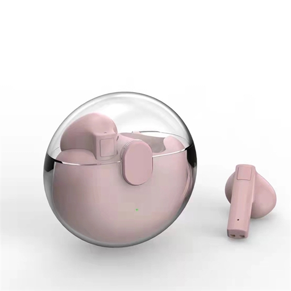 Transparent Earphones Space Capsule Bluetooth Wireless Headp - Transparent Earphones Space Capsule Bluetooth Wireless Headp - Image 3 of 3