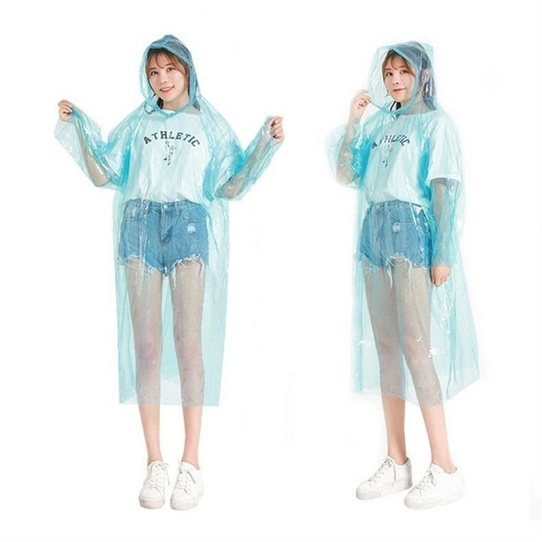 Portable Disposable Ball Raincoat - Portable Disposable Ball Raincoat - Image 2 of 4