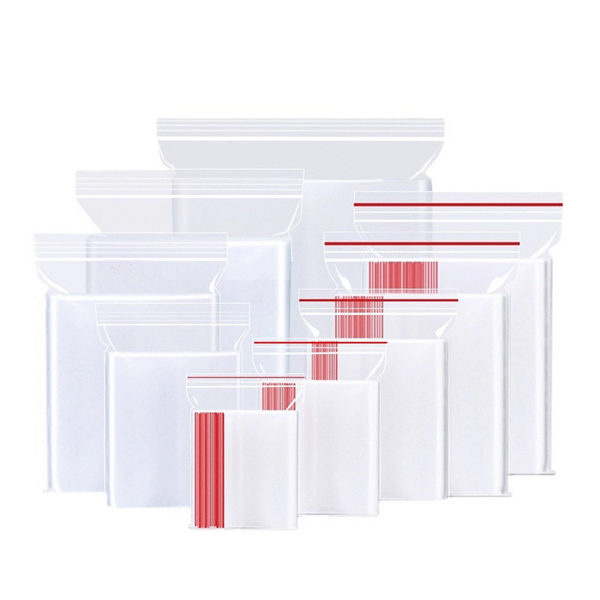 Clear Ziplock Plastic Bag - Clear Ziplock Plastic Bag - Image 0 of 4